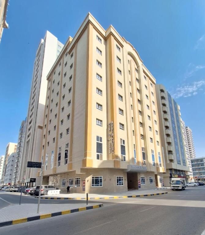 Assia Hotel building in Al Majaz 2, Sharjah